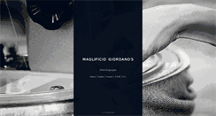 Desktop Screenshot of maglificiogiordanos.com